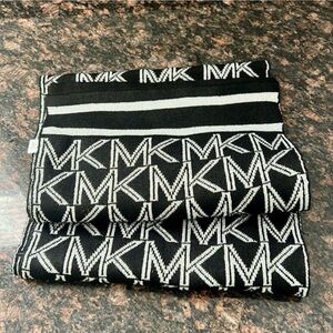 Michael Kors black and silver scarf